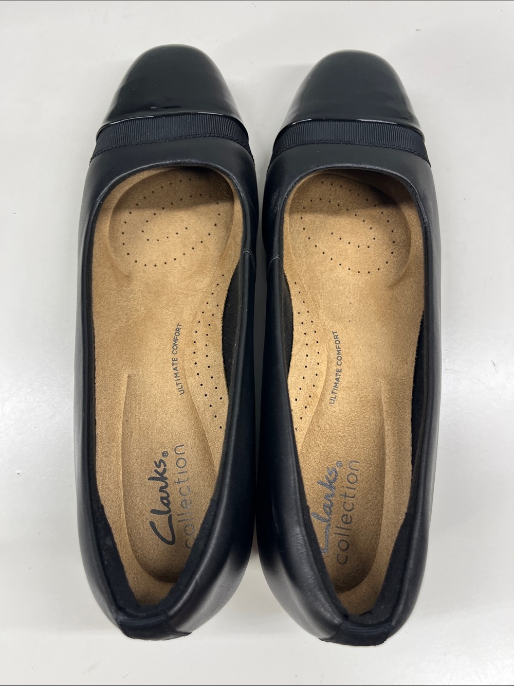 New Clarks Women's Juliet Monte Loafer Black Leather Size 8 - Picture 5 of 8